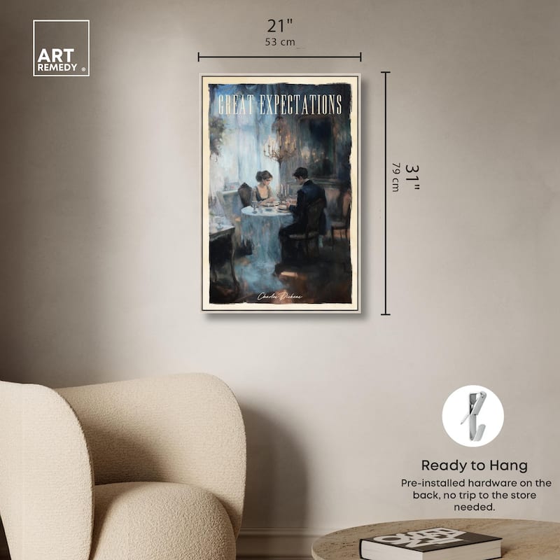 Great Expectations Canvas by Art Remedy
