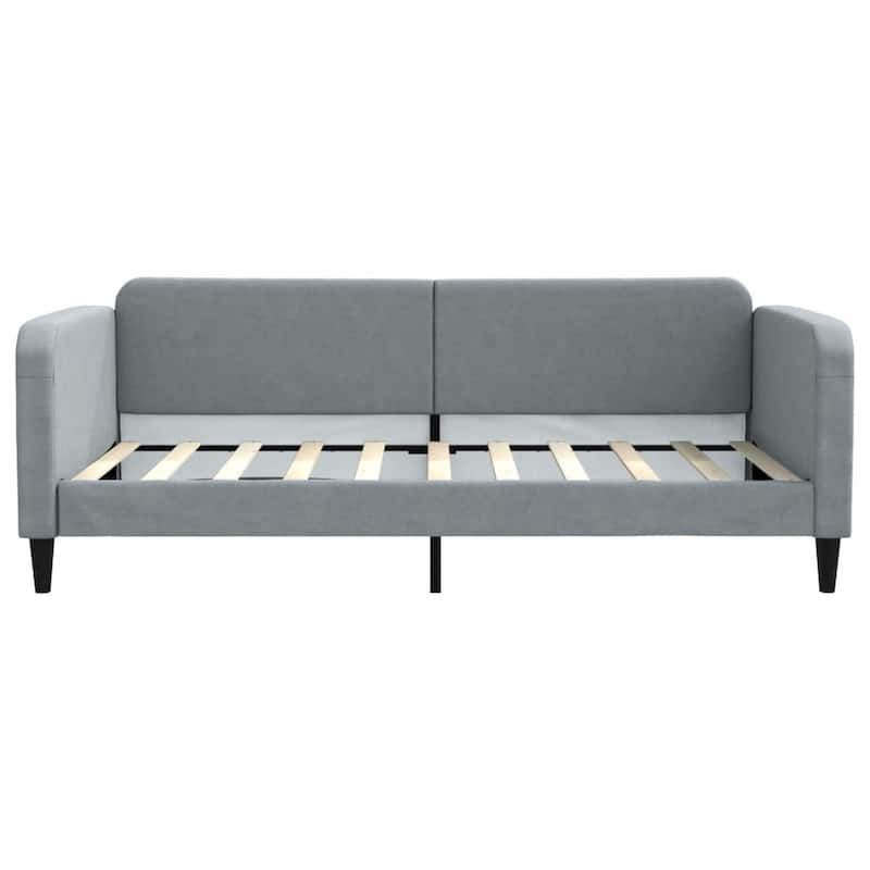 vidaXL Day Bed Upholstered Sleeper Sofa Bed for Bedroom Living Room Fabric