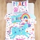 preview thumbnail 4 of 11, Lush Decor Unicorn Rainbow Quilt Set
