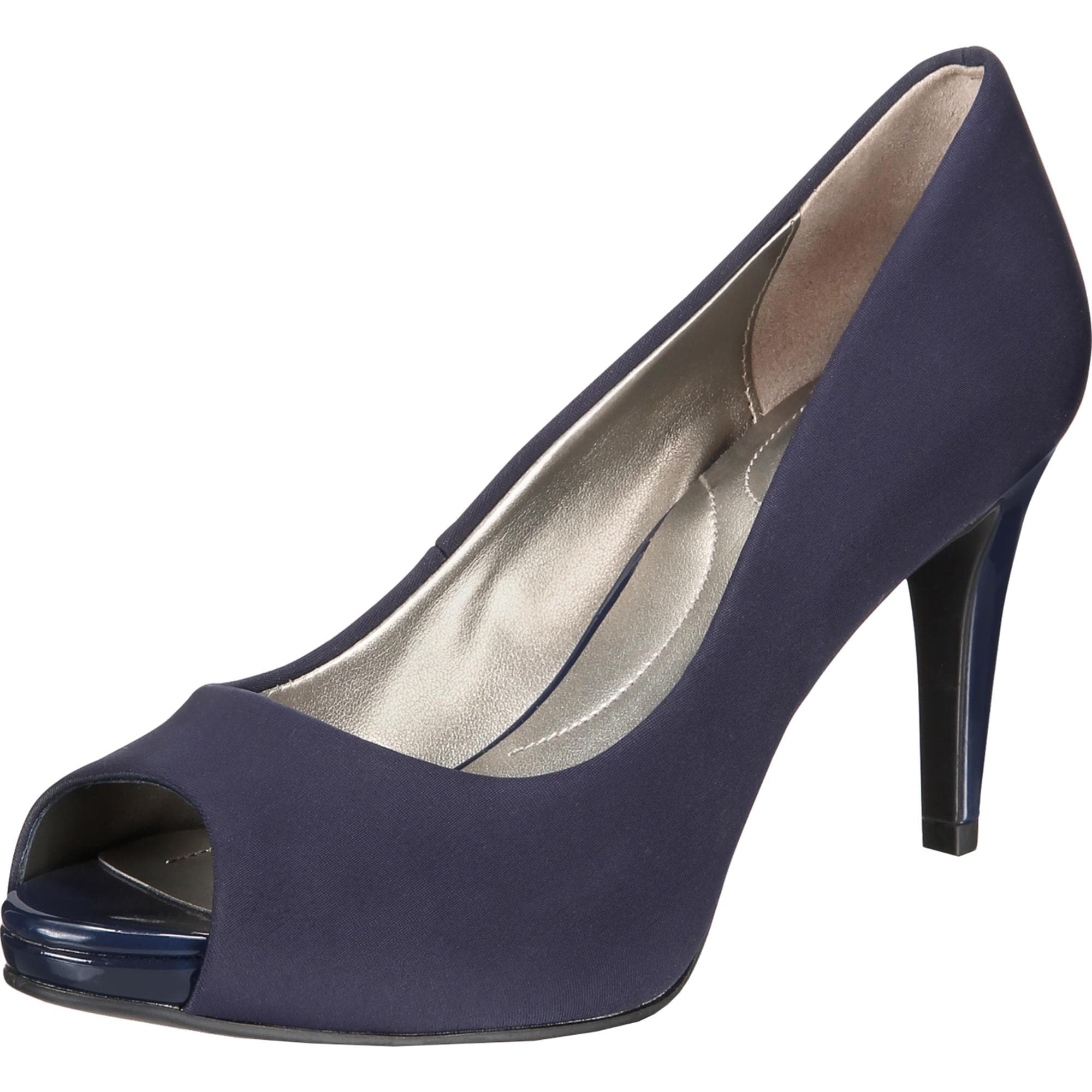 bandolino peep toe heels