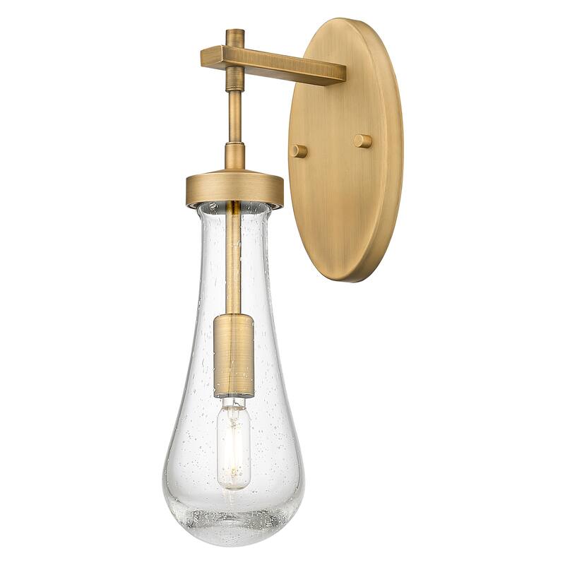 Innovations Lighting 451-1W-G451-4SDY Owego 16" Tall Bathroom Sconce - Brushed Brass