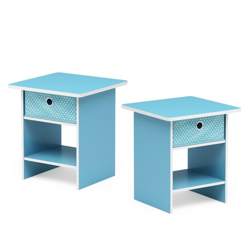 Porch & Den Cooper Square End Table/ Nightstand with Bin Drawer