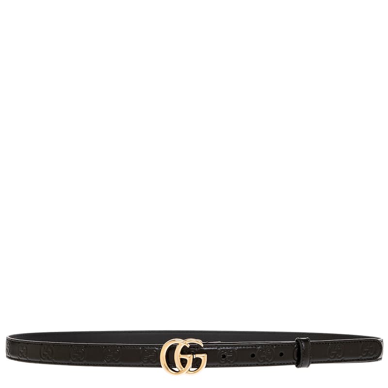 Gucci GG Marmont Thin Belt 0.8" Wide - 80