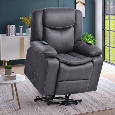 Power Lift Recliner Chair for Elderly with Adjustable Massage& Heating