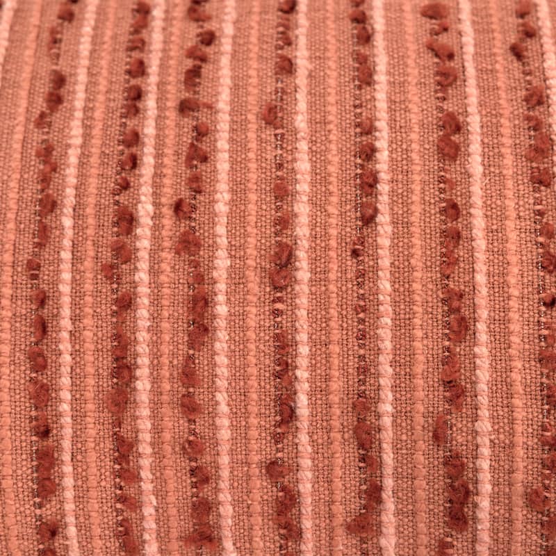 Rizzy Home Tonal Stripe Textured Solid Throw Pillow Cover