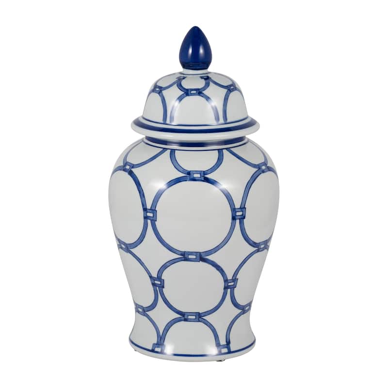 Sagebrook Home Temple Ceramic Jar