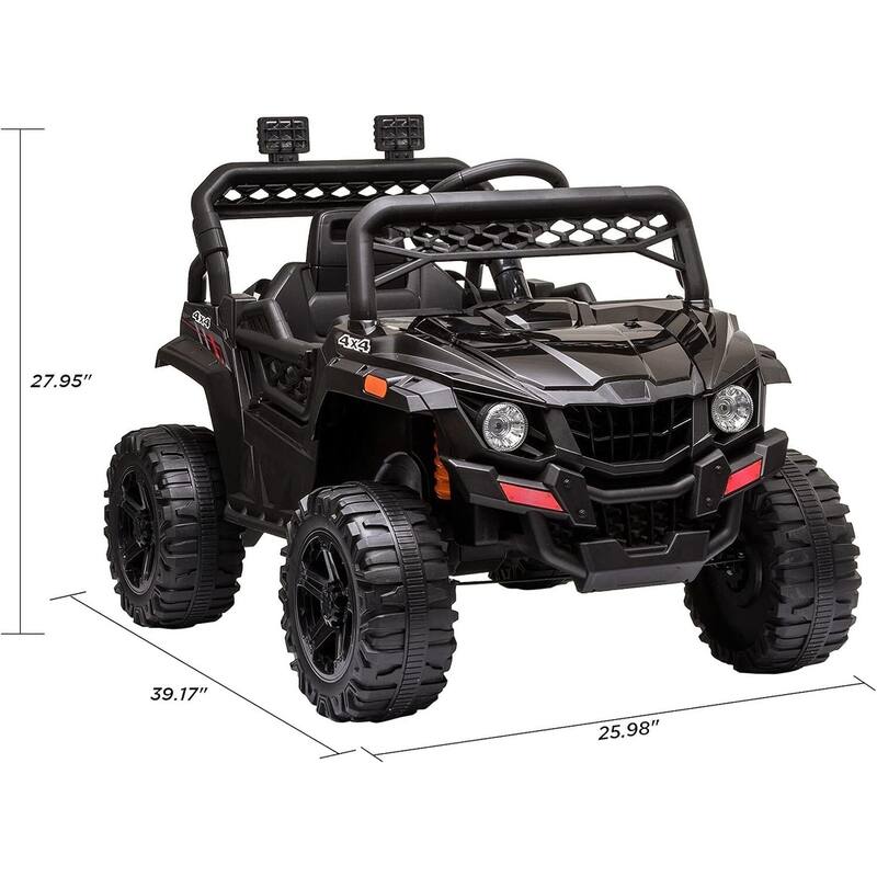12V Ride On UTV, Kid Electric Powered Wheel Vehicle for Kids Gift