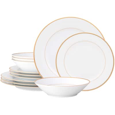 Noritake Heritage 12-Piece Dinnerware Set, Service For 4