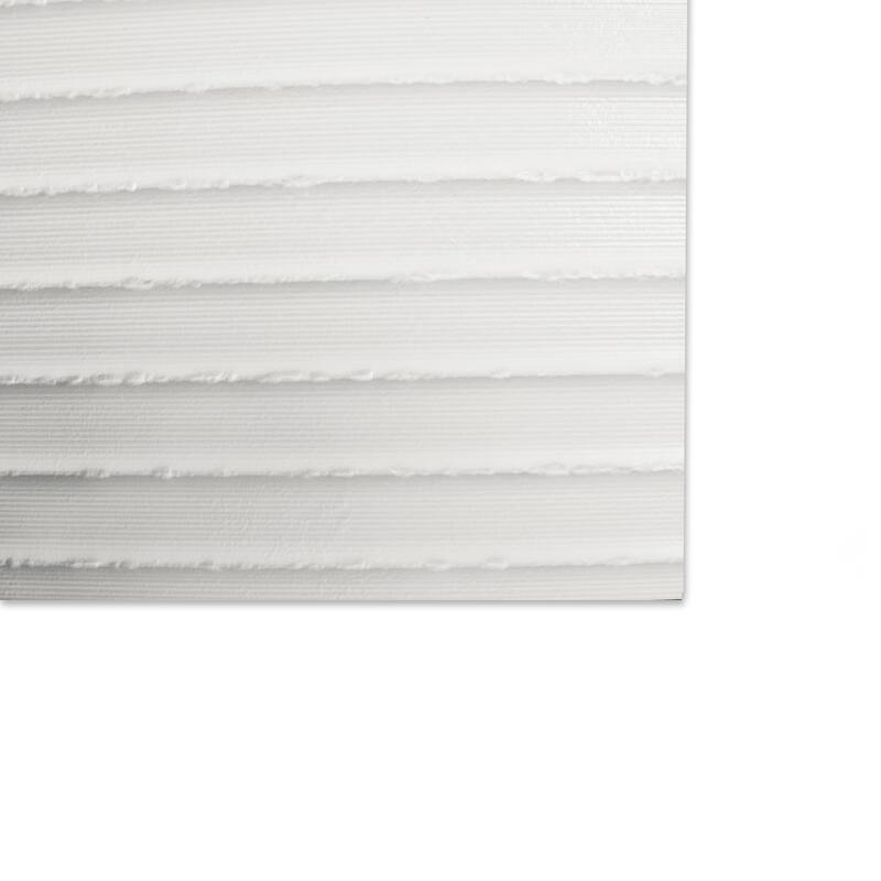 Merola Tile Lumiere Rythme Blanco 11-3/4" x 35-3/8" Ceramic Wall Tile