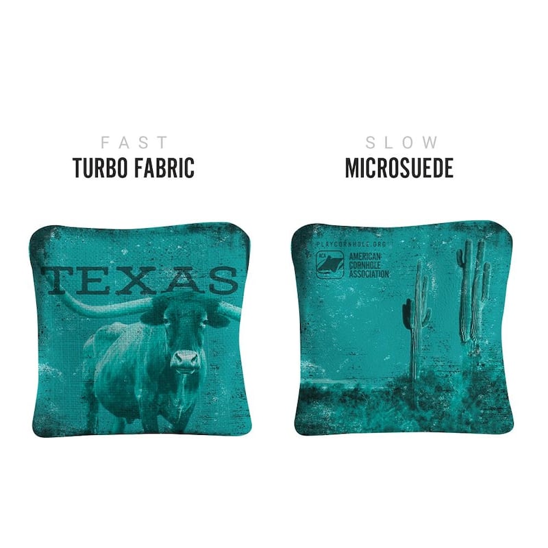 Texas Dual Sided Cornhole Bags