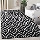 preview thumbnail 19 of 96, SAFAVIEH Handmade Flatweave Dhurries Trudi Modern Moroccan Wool Rug 3' x 5' - Black/Ivory