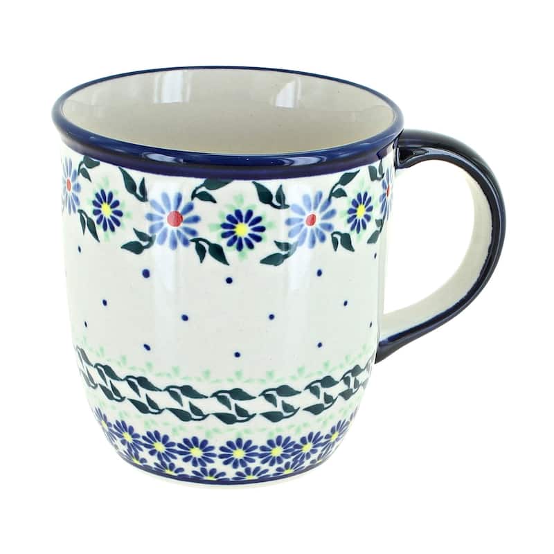 Blue Rose Polish Pottery Zaklady Mug - Petite Bouquet