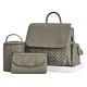 preview thumbnail 25 of 33, Hannah & Sophia Traveler 4pc Diaper Bag Set Forest Green
