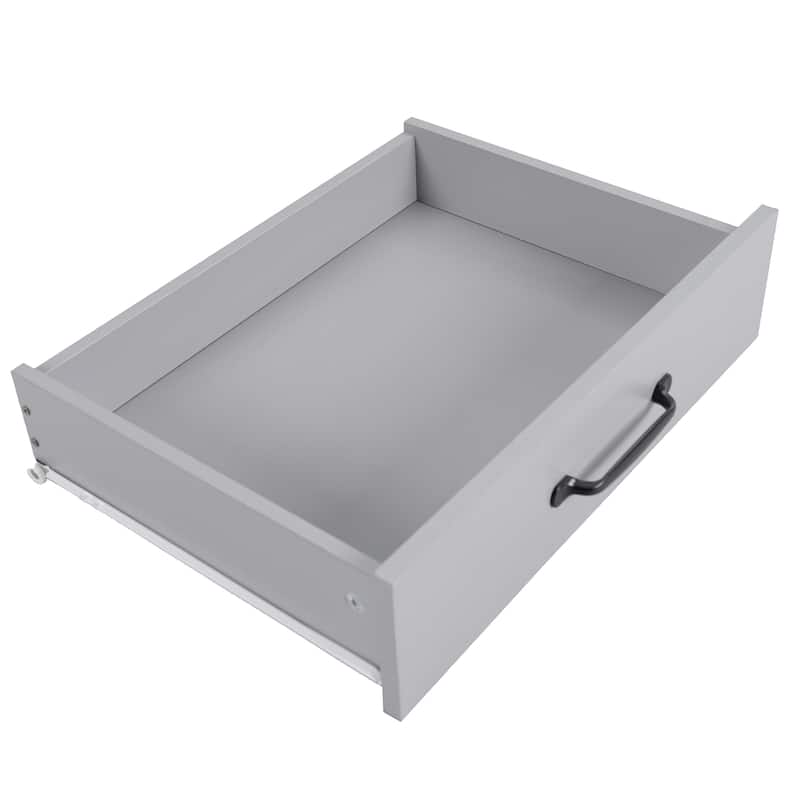 Kitchen Island with Trash Can Storage Cabinet