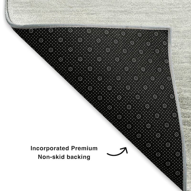 Premium Washable Super Soft Modern Spiral Mayfield Rug
