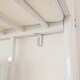 preview thumbnail 12 of 24, Twin Size Metal Loft Bed with Desk and Storage Shelves