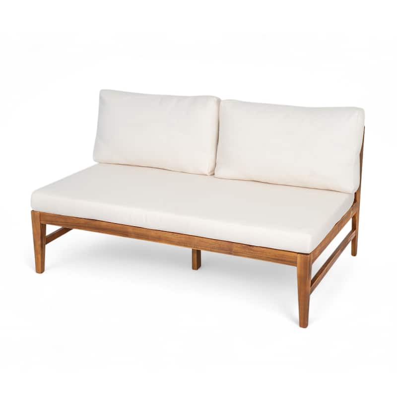 Christopher Knight Home-Rawson Acacia Wood Outdoor Chat Set