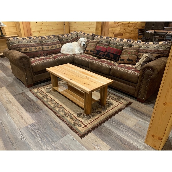 American Furniture Classics Sierra Lodge 2 Piece Sectional Sofa