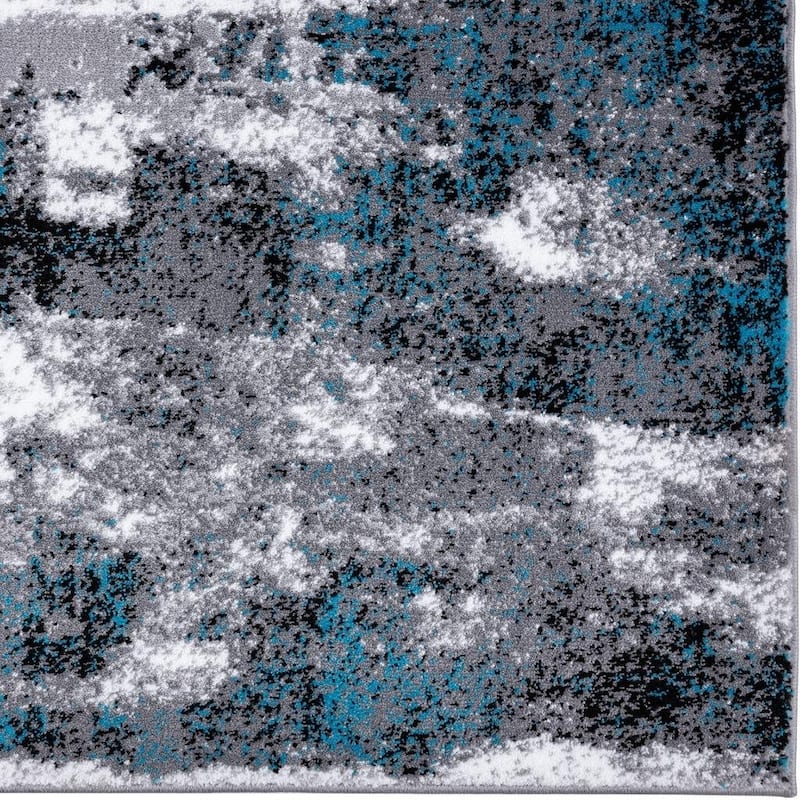 Luxe Weavers Modern Abstract Pattern Medium Pile Area Rug - 5' x 7'