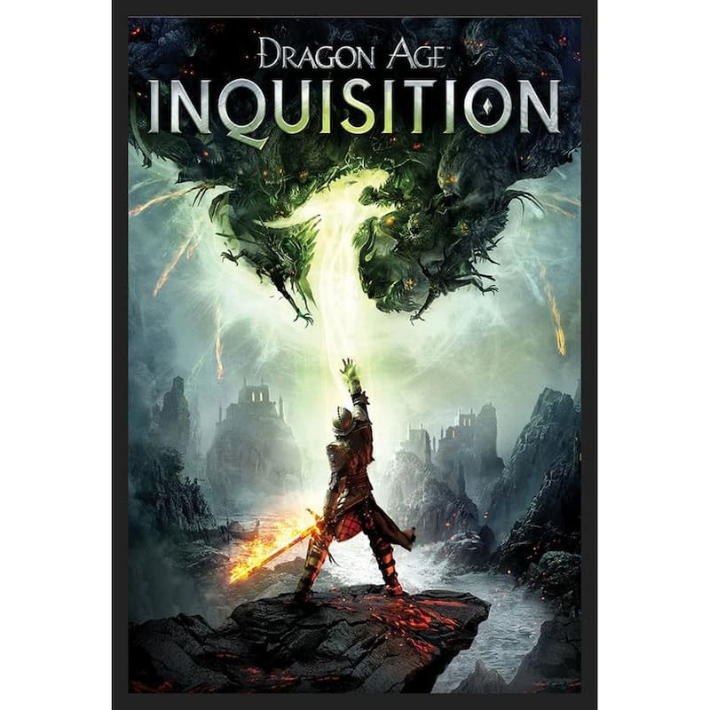 Enhance your surroundings with Dragon Age Framed Poster - 24 x 36 Inch
