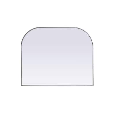Indigo Home Metal Frame Arch Mirror 42x34 Inch