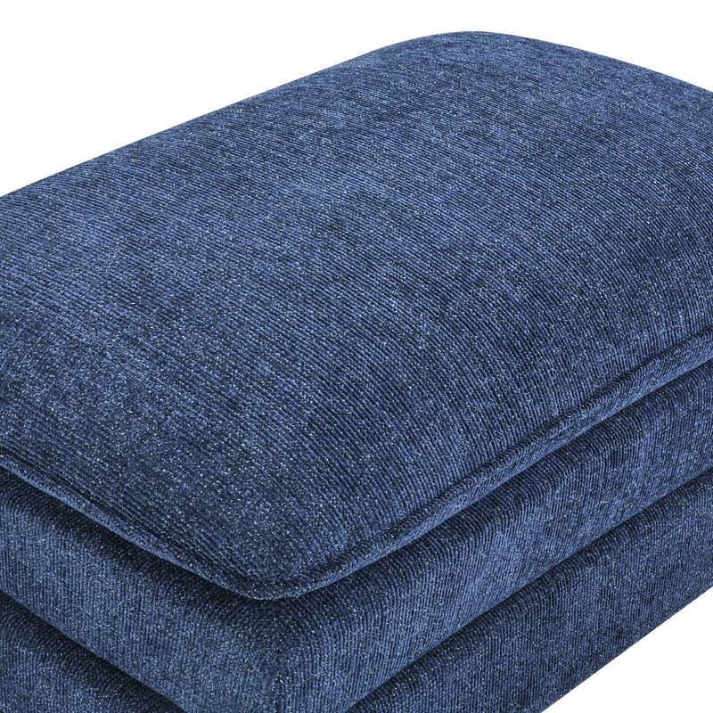 The Modern Reading Chair With Arms Pillows, Upholstered Armchair Accent chair Set of 2 - 52"W X 54.6"D X 34.6"H