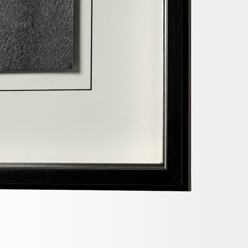 Pacemaker Black I Framed Art Print