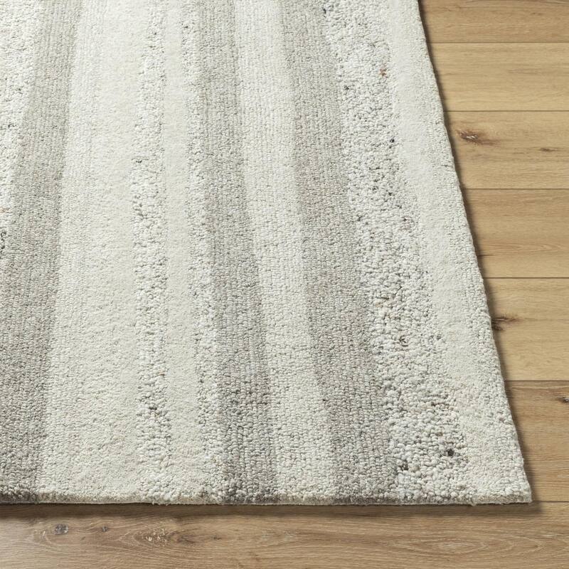 Livabliss Rustic Divine Abstract Area Rug - 3' x 10' - Cream/Tan