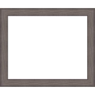Amanti Art Country Barnwood Framed Dry Erase Magnetic Board