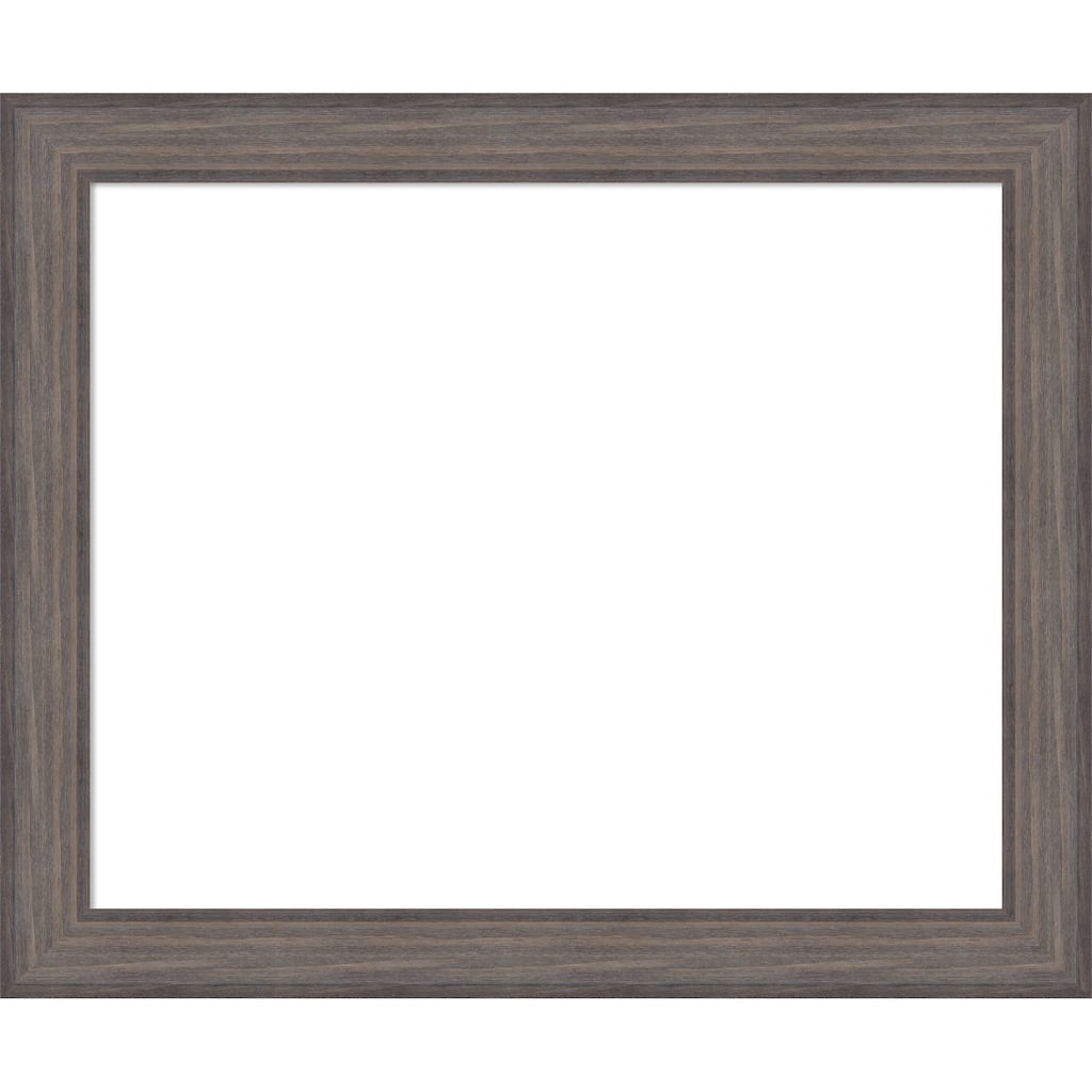 Amanti Art Country Barnwood Framed Dry Erase Magnetic Board