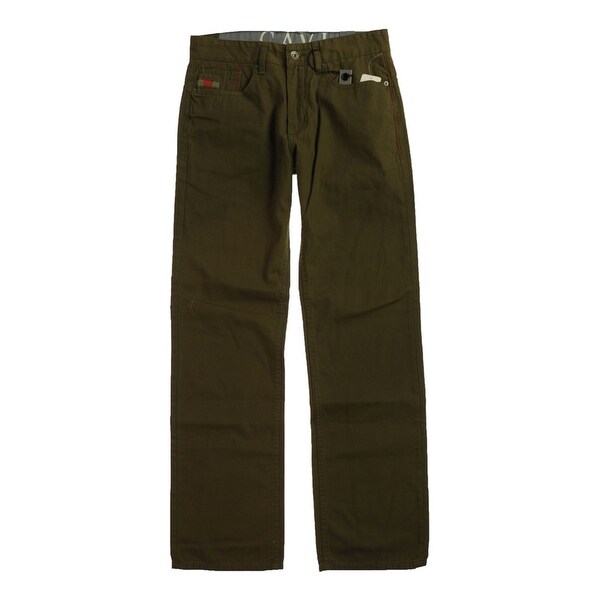 CAVI Mens Kirtldenim Relaxed Jeans, brown, 32W x 34L. Opens flyout.