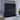 Modern wardrobe 70" H, multiple internal storage, Black
