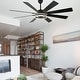 preview thumbnail 7 of 35, Bella Depot 72" Modern Large Ceiling Fan 6-speed Reversible with Dimmable Light and Remote for Family Room