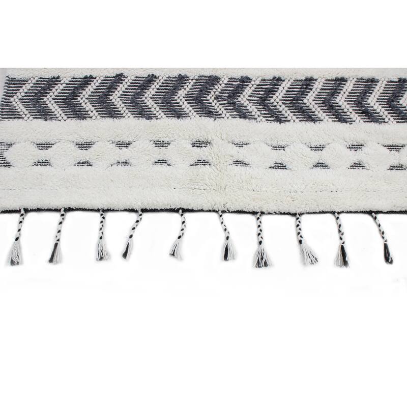 Bashian Zamari Iv/Charcoal Bohemian Area Rug