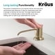preview thumbnail 39 of 65, Kraus Kitchen Soap Dispenser