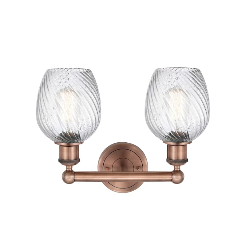Innovations Lighting 616-2W-12-14 Salina Vanity Salina 2 Light 14"