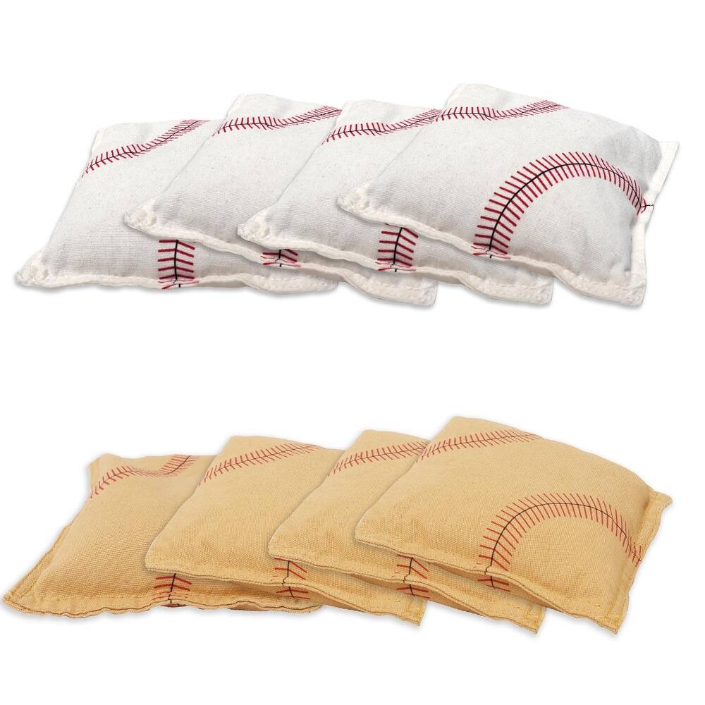 GSE™ Set of 8 Regulation Size Cornhole Bean Bags. Corn Hole Board Toss Game Replacement Bean Bags