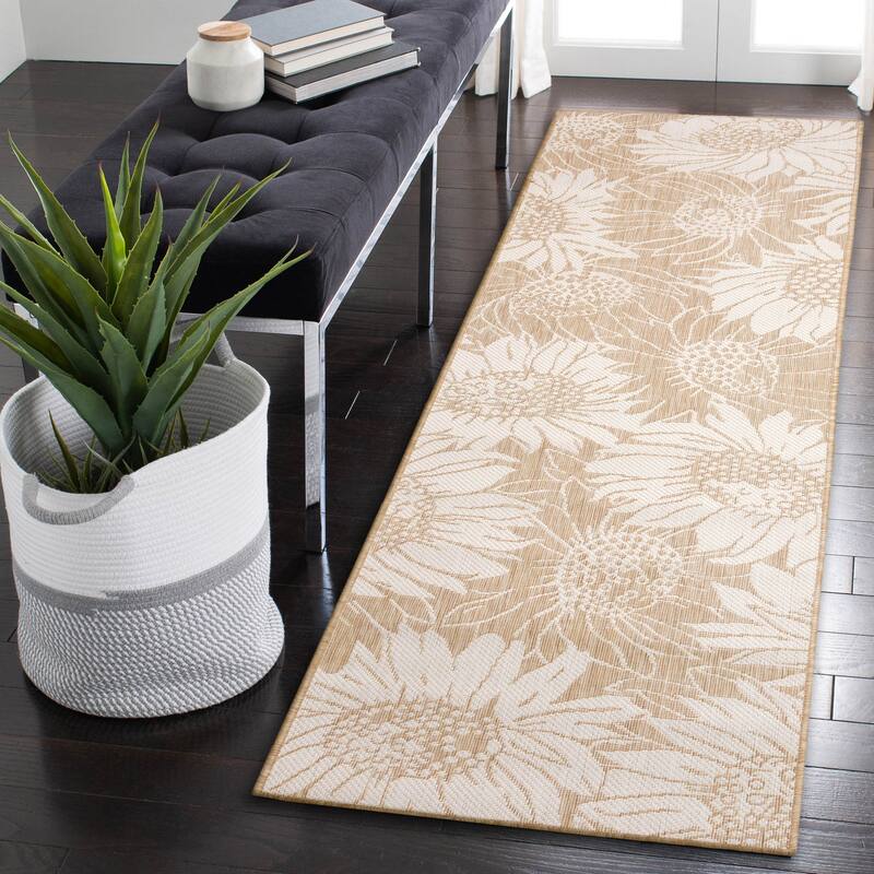Liora Manne Carmel Sunflower Field Indoor/Outdoor Rug