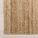 preview thumbnail 3 of 5, Nuloom Adelaida Farmhouse Jute Area Rug
