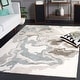 preview thumbnail 2 of 12, SAFAVIEH Handmade Rodeo Drive Eyglo Mid-Century Modern Wool Rug 8' x 10' - Ivory/Grey - Rectangle