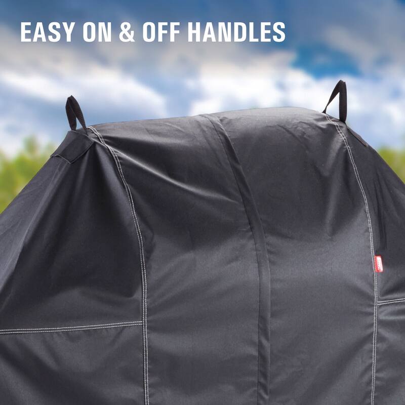 Coleman Revolution Heavy-Duty Cover for 3 and 4-Burner BBQ Grills, Black - N/A