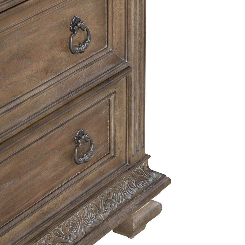 Liberty Furniture Carlisle Court Bedroom 5 Drawer Chest Chestnut Finish