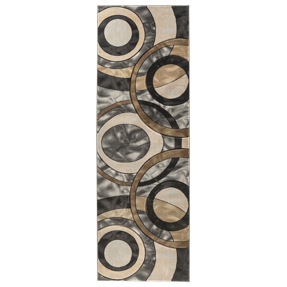 Orelsi Collection Abstract Area Rug