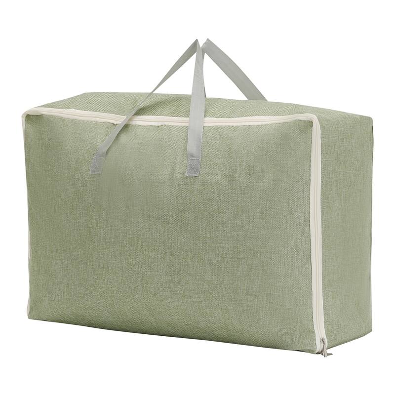 1 Pack Foldable Clothes Storage Bags with Handles for Organizing Bedroom, Clothing, Comforter, Closet Organizers and Storage