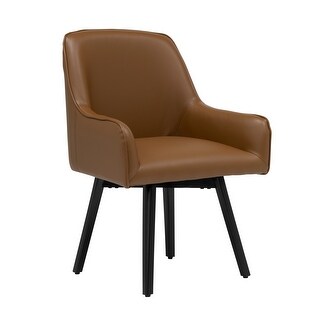 Studio Designs Home Spire Luxe Swivel Guest/Dining/Office Accent Chair with Arms