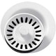 preview thumbnail 17 of 22, Elkay 3-1/2" Disposal Flange with Basket Strainer White