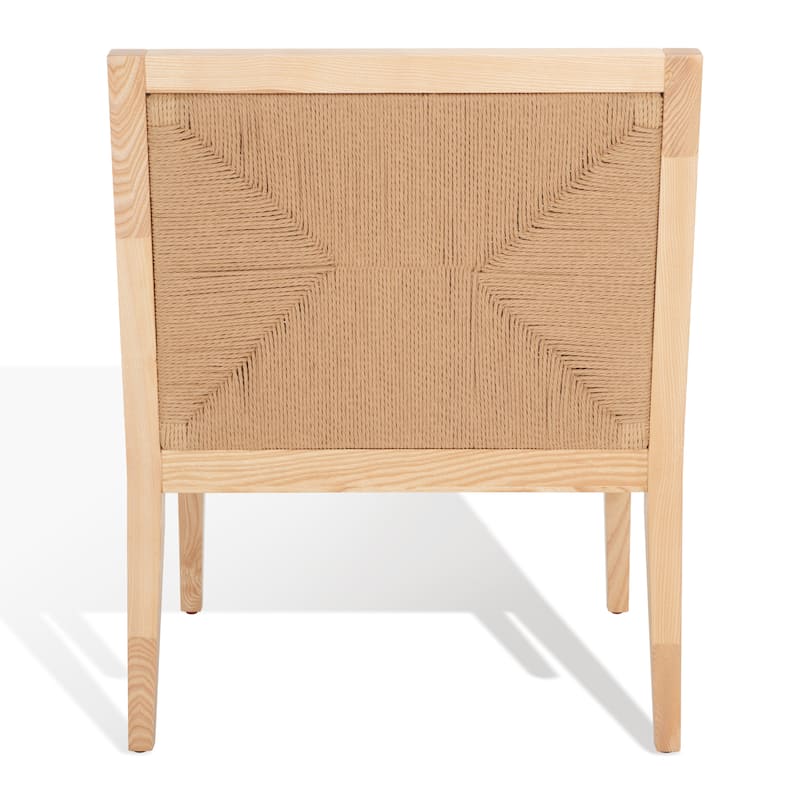 SAFAVIEH Couture Emilio Woven Accent Chair - 25 in. W x 26 in. D x 31 in. H