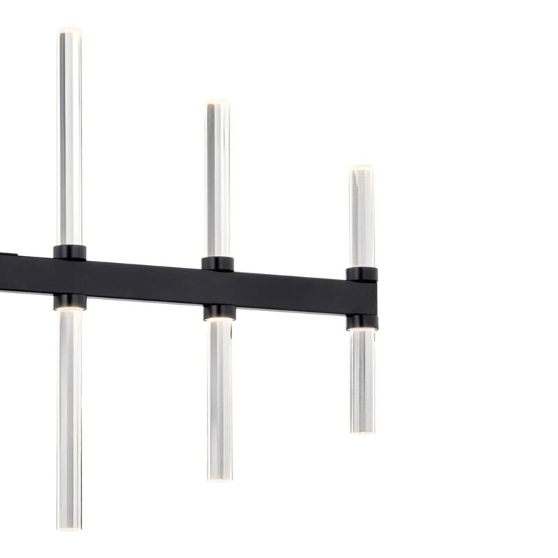 Kichler Lighting Sycara 48.25 in. 14-Light Integrated LED Linear Chandelier