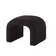 preview thumbnail 5 of 20, Set of 3 U-Shaped Modern Bench Teddy Ottoman Bench, Small Sofa Footrest Extra Seating, 44+18 Inch Bench Bench & Ottoman