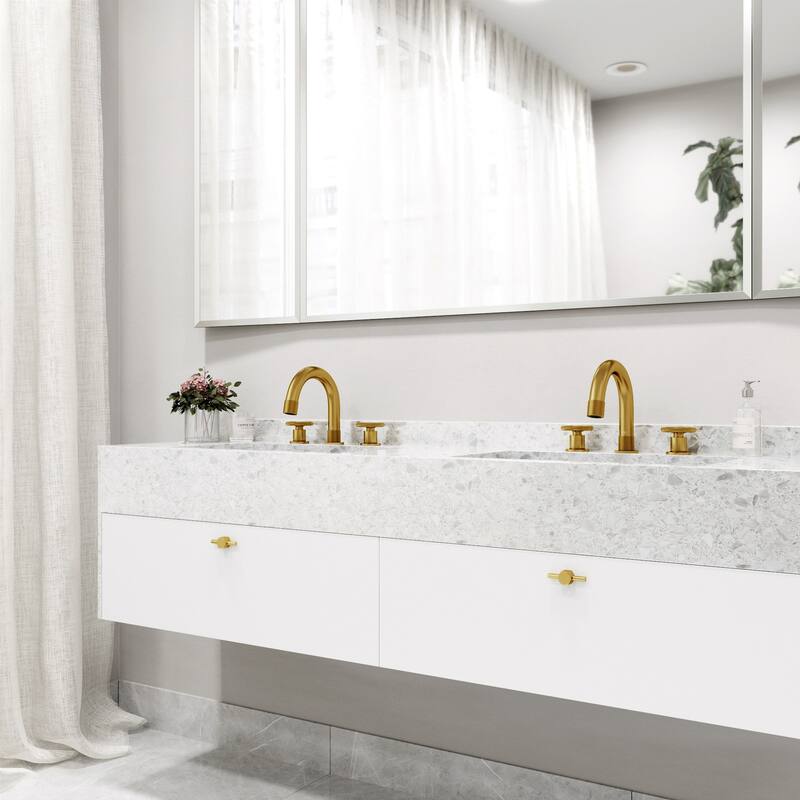 VIGO Wythe 8" H 2-Handle Widespread Bathroom Faucet